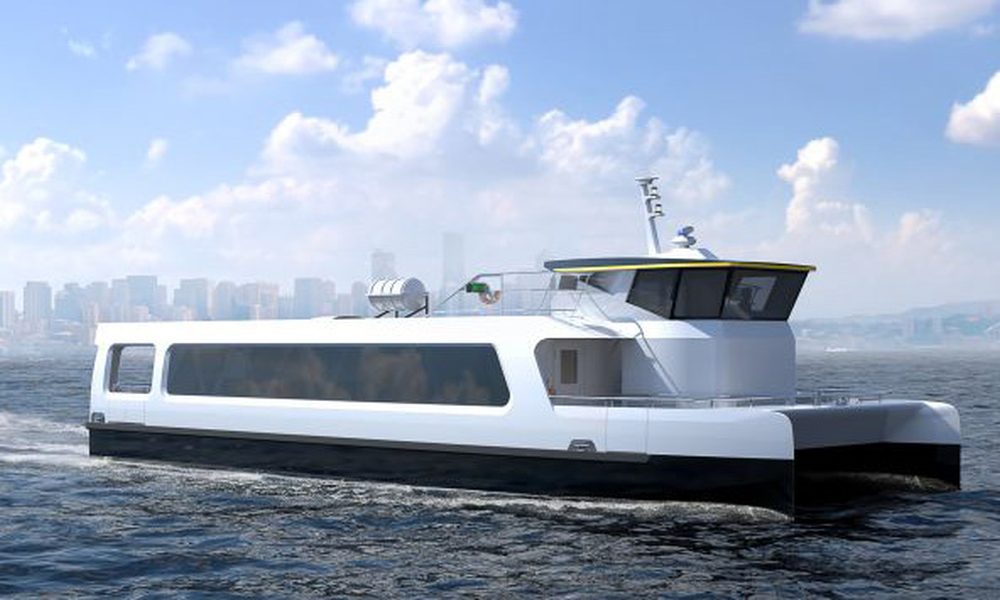 New All-electric Passenger Electric Ferry Unveiled by Glosten