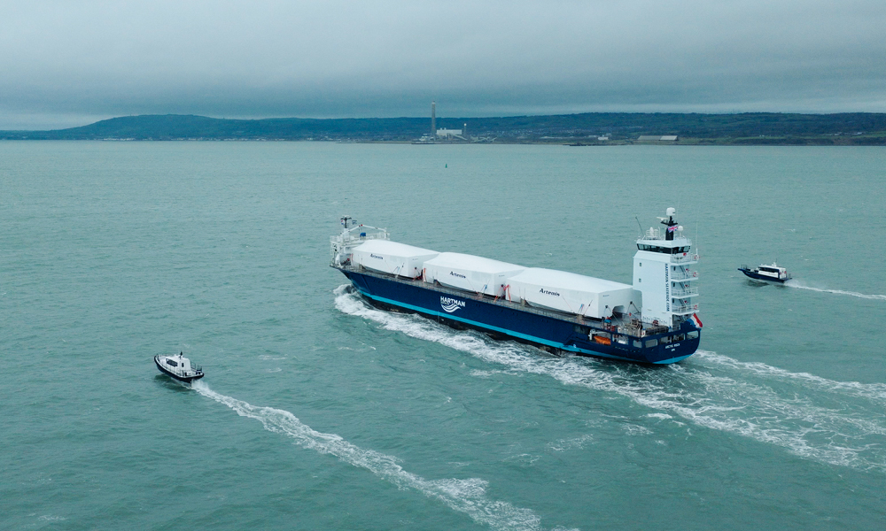 Artemis Delivers High-Speed Electric Hydrofoil Ferries