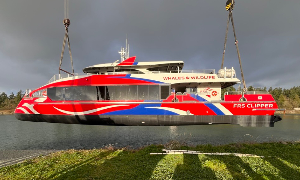 FRS Clipper Launches New State-of-the-Art Whale Watching Catamaran