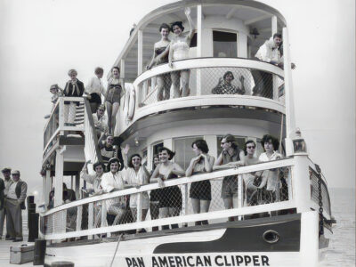 Pan American Clipper Gulf Park Women’s College charter circa 1958