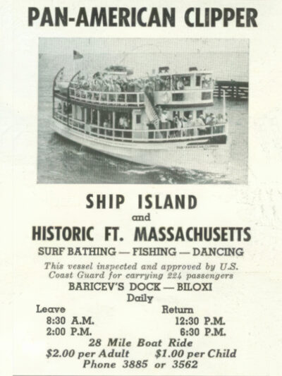 Ship Island promo poster from 1955
