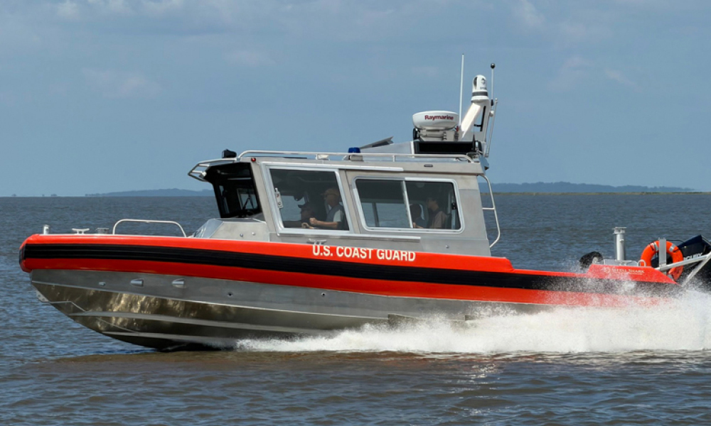 Metal Shark Delivers RBS Demonstrator to U.S. Coast Guard Metal Shark Delivers RBS Demonstrator to U.S. Coast Guard