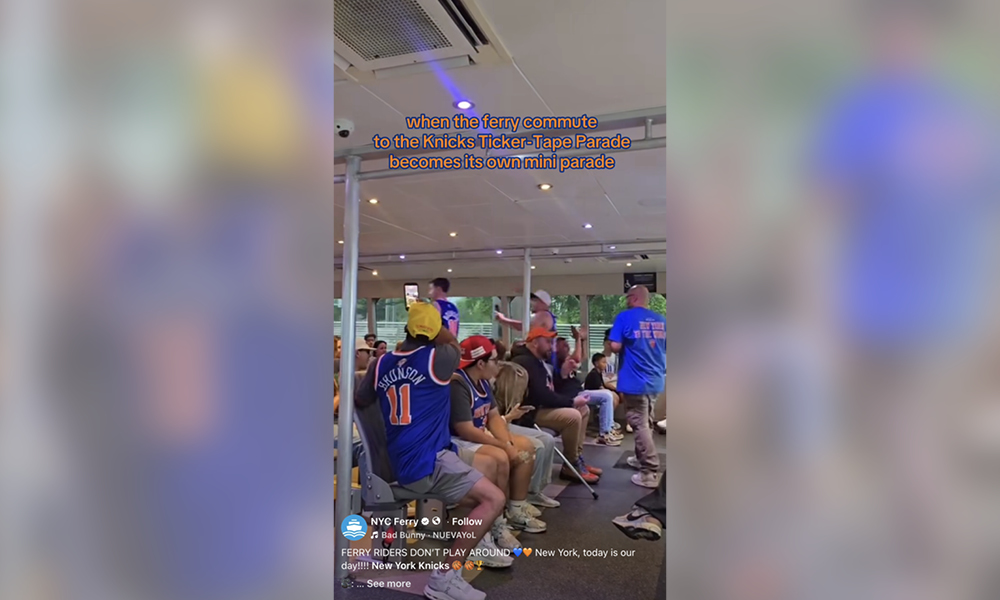 NYC Ferry Was the Ride for Knicks in Five