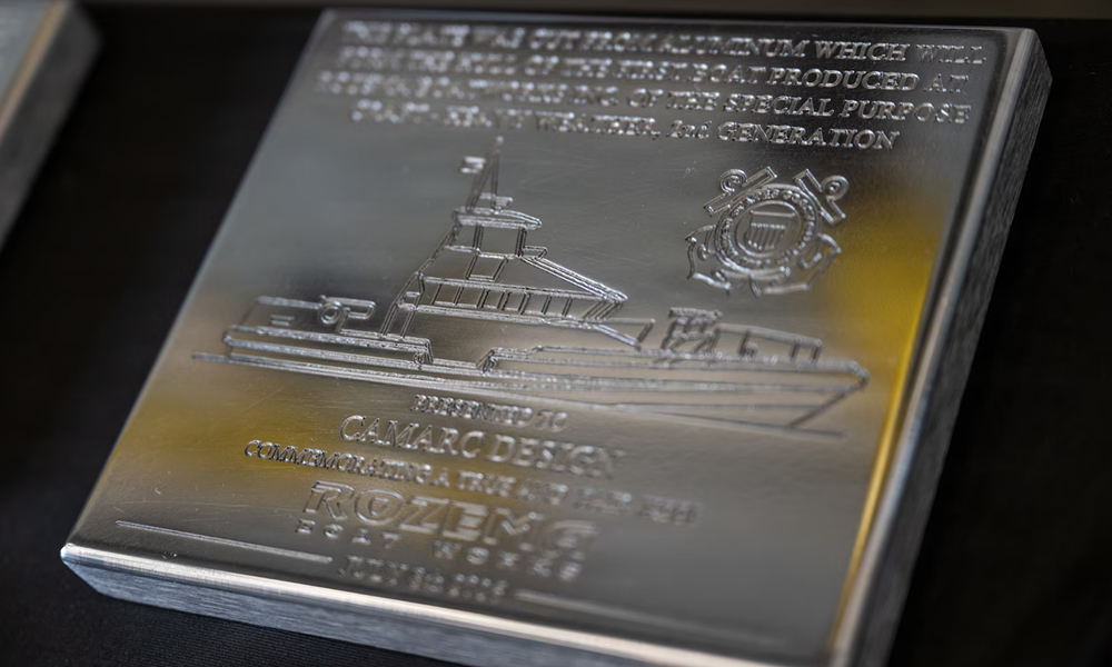 Rozema Boat Works Holds Keel Ceremony for New U.S. Coast Guard Vessels Rozema Boat Works Holds Keel Ceremony for New U.S. Coast Guard Vessels