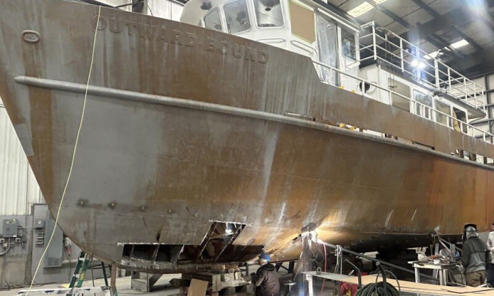 Vessel Arrives Back in Boston Harbor Following Major Refit by Gladding-Hearn Vessel Arrives Back in Boston Harbor Following Major Refit by Gladding-Hearn